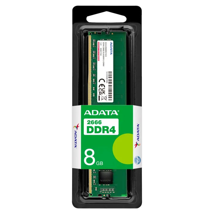 ADATA Premier 8GB DDR4 2666MHz Desktop RAM Memory U-DIMM CL19 1.2V