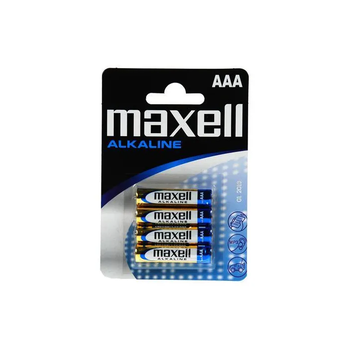 Αλκαλική μπαταρία MAXELL  LR-03 /4 τεμ. στην συσκευασία/ 1.5V