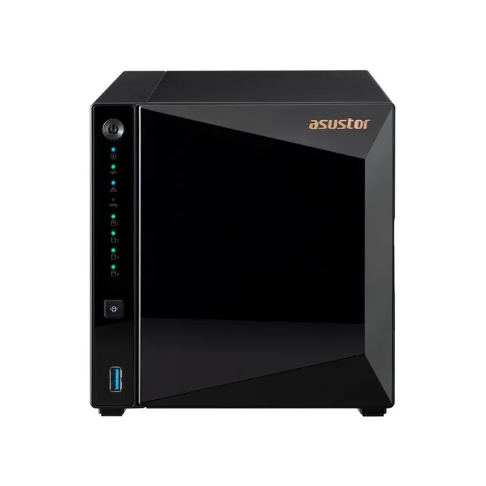 Мрежов сторидж, Asustor AS3304T_V2, 4 bay NAS, Realtek RTD1619B, Quad-Core, 1.7GHz, 2GB DDR4 (not ex.), 2.5GbE x1, U