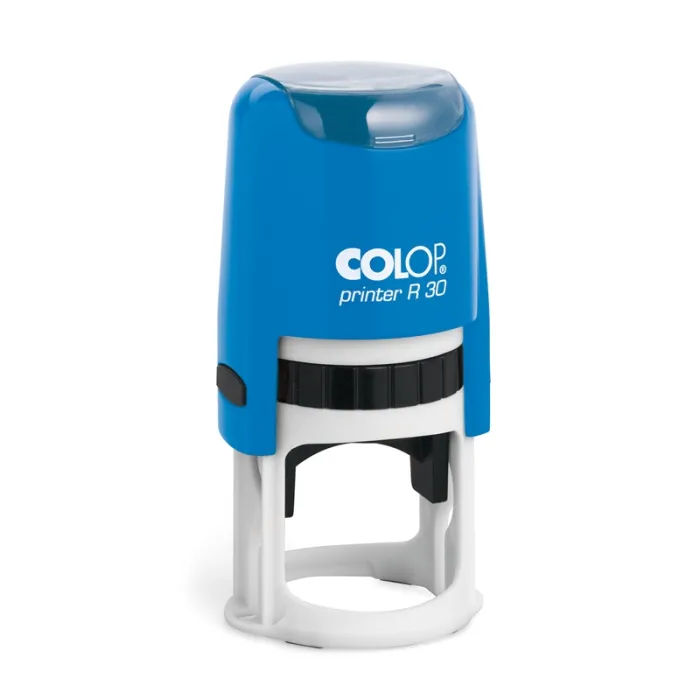 Colop Печат Printer R 30, кръгъл, 30 mm, Син цвят