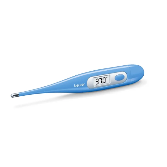 Beurer FT 09/1 clinical thermometer, Contact-measurement technology, Display in °C, Protective cap;