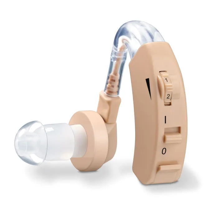 Слухов апарат, Beurer HA 20 hearing amplifier, Individual adjustment to the ear canal, Ergonomic fit behind the ear