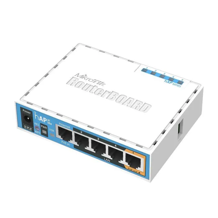 Ασύρματο Access point MiKrotik RB952Ui-5ac2nD, 5 x 10/100 Mbps, USB-A, PoE,Λευκό