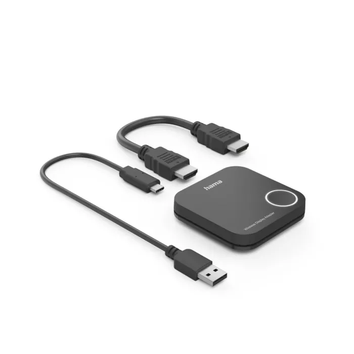 Ασύρματος προσαρμογέας HDMI για οθόνη HAMA 200358, Full HD 1080p, αρσενικός σύνδεσμος HDMI, με καλώδιο