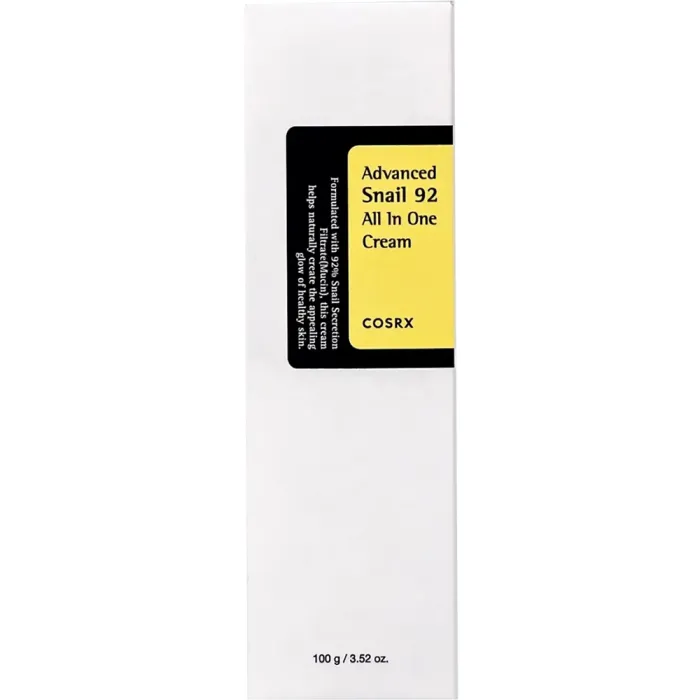 Κρέμα προσώπου COSRX Advanced Snail 92 All In One Cream Tube, 92% mucin σαλιγκαριού, 100 g