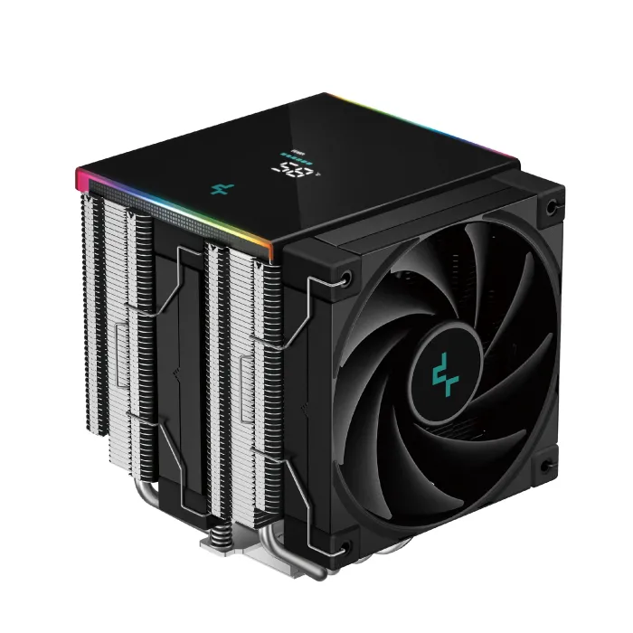 Ψύκτρα CPU DeepCool AK620 DIGITAL SE – dual tower, 2x120 mm, ψηφιακή οθόνη