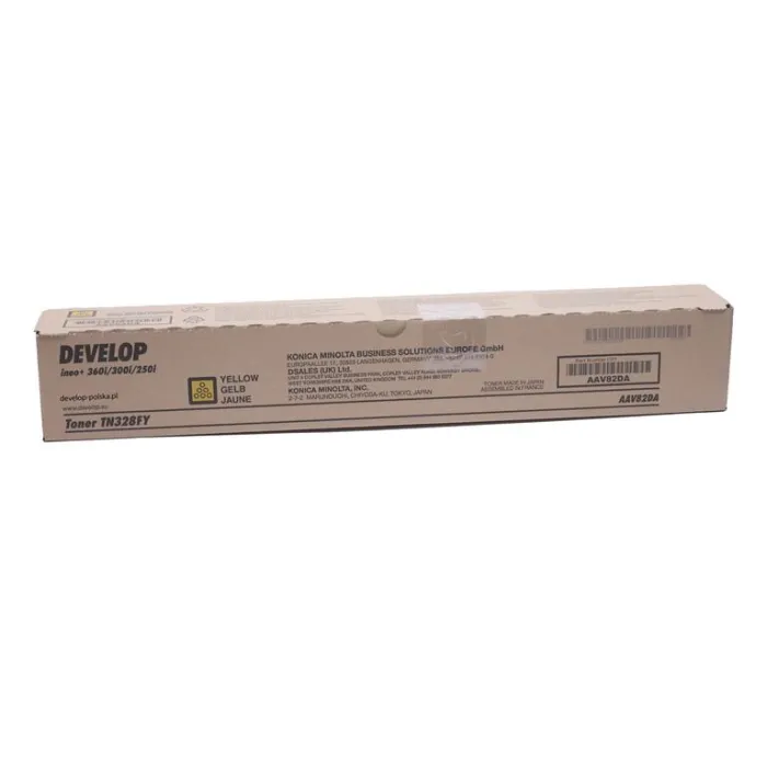 Тонер касета DEVELOP TN-328C, ineo   251i,   301i,   361i, 28000 к., Yellow
