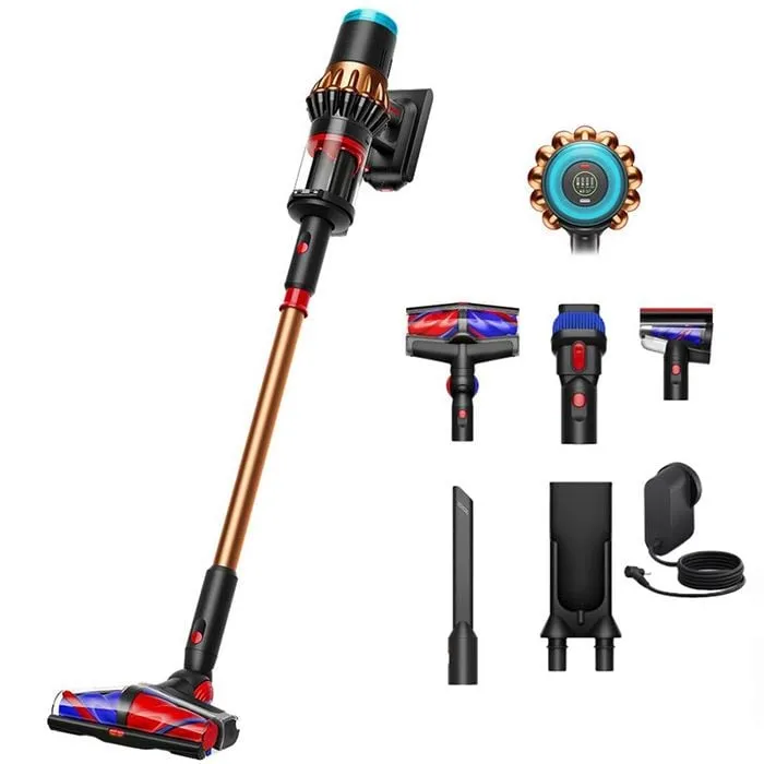 Dyson V16 Piston Animal – безкабелна прахосмукачка, 315AW, до 70 мин, HEPA 0.1 µm, CleanCompaktor