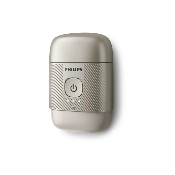 Ηλεκτρική περιστροφική ξυριστική μηχανή PHILIPS Shaver 500 Series, SteelPrecision, για υγρό και στεγνό ξύρισμα, κινούμενες κεφαλές 3D, έως 40 λεπτά λειτουργίας, θήκη ταξιδιού