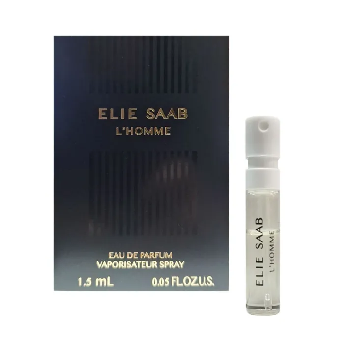 Elie Saab L’Homme Eau de Parfum για άνδρες, δείγμα 1.5 ml