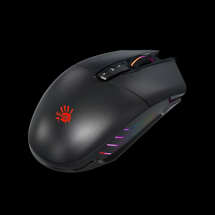 Геймърска мишка A4 Tech P91 PRO BLOODY RGB GAMING USB 1600 CPI BLACK