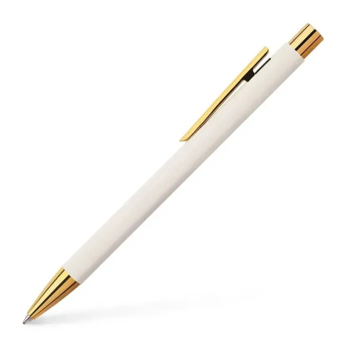 Στυλό διαρκείας Faber-Castell Neo Slim Gold, χρώμα marshmallow