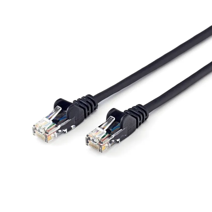 Кабел Intellinet, мрежови, Cat5e, UTP, 3 m, черен