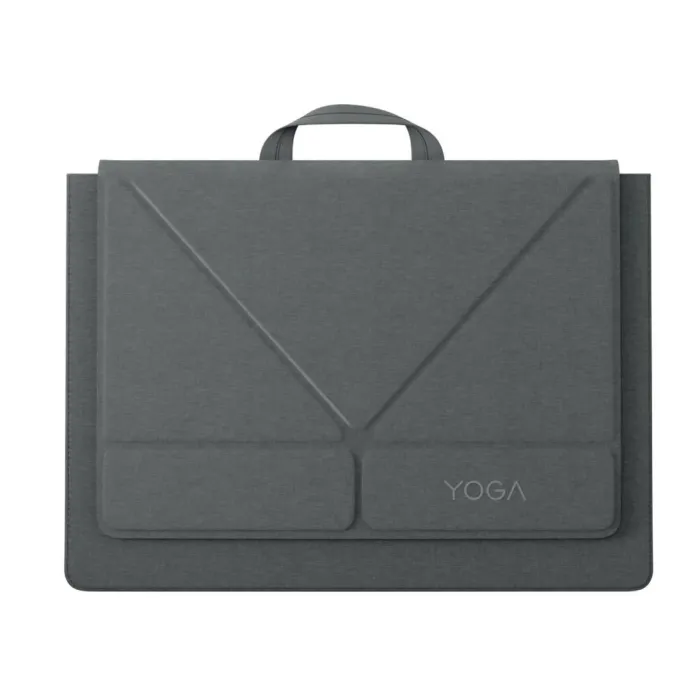 Θήκη για φορητό υπολογιστή Lenovo Yoga 16inch Versa Sleeve Luna Grey, έως 16 ίντσες, Yoga Tote Sleeve, πολυεστέρας και μικροΐνες, λαβές μεταφοράς, για φορητούς υπολογιστές έως 350 x 20 x 258 mm