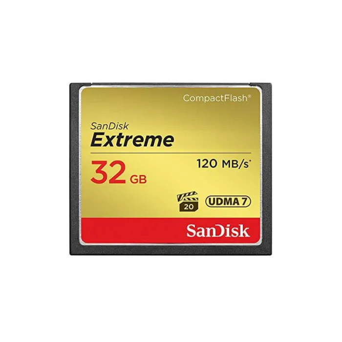 Κάρτα μνήμης SANDISK Extreme® CompactFlash® Memory Card 32Gb