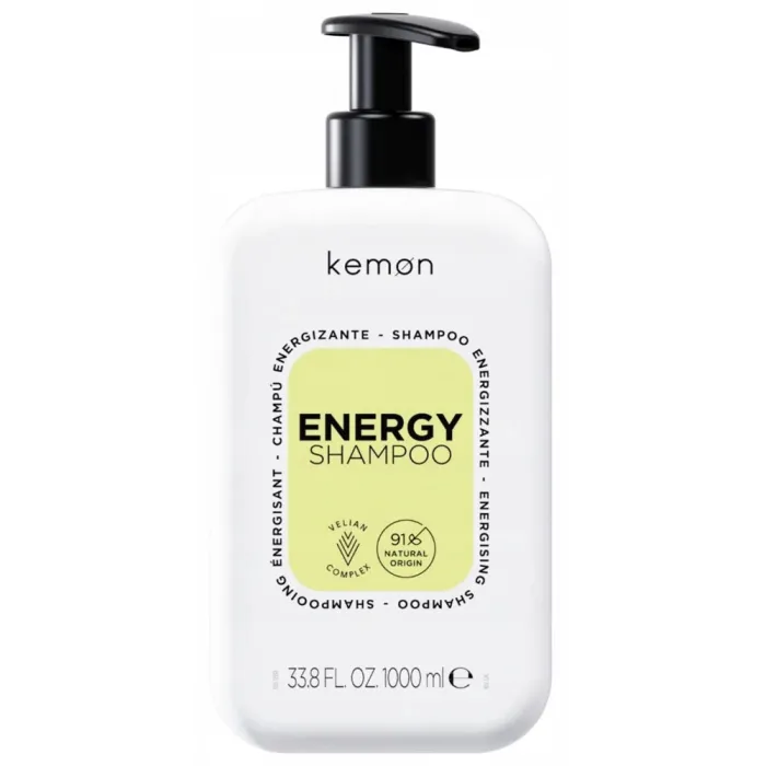 Kemon Liding Energy Shampoo енергизиращ шампоан за слаба коса 1000 мл