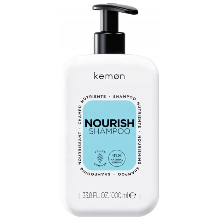 Kemon Liding Nourish Shampoo подхранващ шампоан за суха и чуплива коса 1000 мл