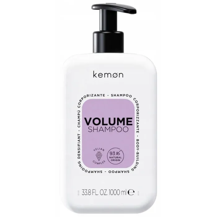 Kemon Liding Volume Shampoo шампоан за обем за фина коса 1000 мл