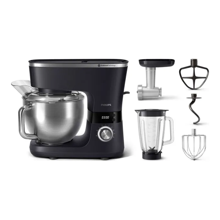 Κουζινομηχανή PHILIPS HR7962/21, 1000 W, 3 σε 1, μίξερ, μπλέντερ, κρεατομηχανή