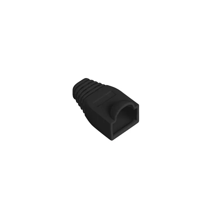 Lanberg Strain Relief, RJ-45 (Boot Cap), Black, 100-pack