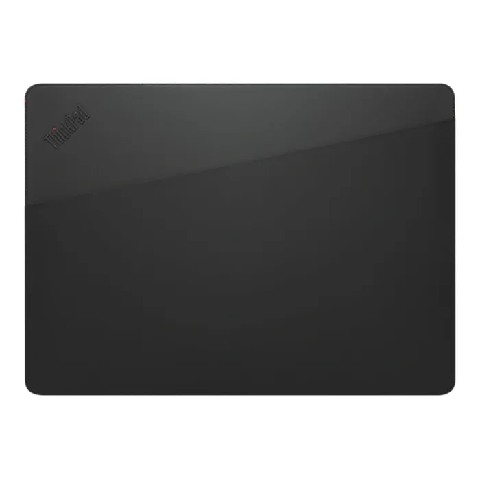 Θήκη φορητού υπολογιστή Lenovo ThinkPad Professional Sleeve, έως 14 ίντσες, μαύρη, μαγνητικό κλείσιμο, μπροστινή τσέπη, vegan δέρμα και ανακυκλωμένο νάιλον
