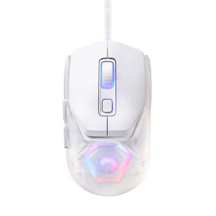 Marvo геймърска мишка FIT LITE Mouse, White