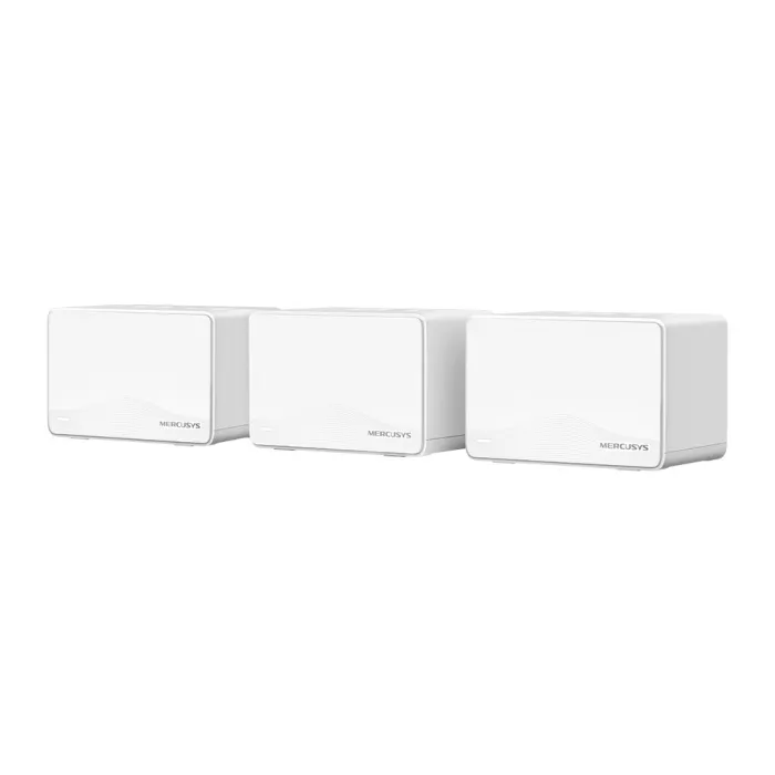 Mercusys Halo H25BE 3-pack Mesh Wi-Fi 7 система, BE3600, до 650 м², 3× Gigabit порта