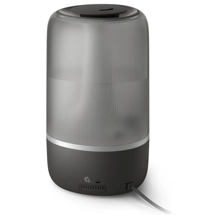 Υγραντήρας αέρα PHILIPS Series 1000, τεχνολογία υπερήχων, για χώρους έως 41 m², απόδοση 275 ml/h, δοχείο νερού 3 l, έως 32 ώρες λειτουργίας, Wi‑Fi