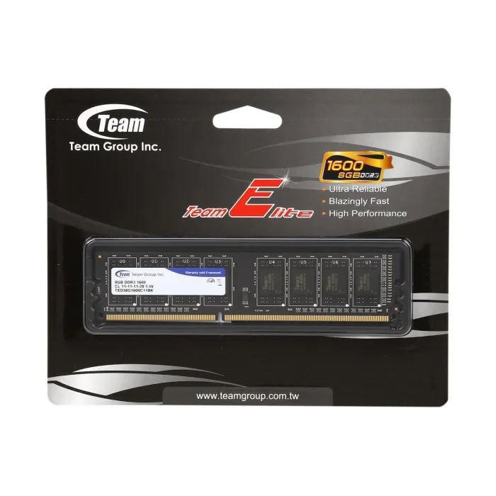 Μνήμη Team Group Elite DDR3 - 8GB, 1600 mhz, CL11-11-11-28 1.5V