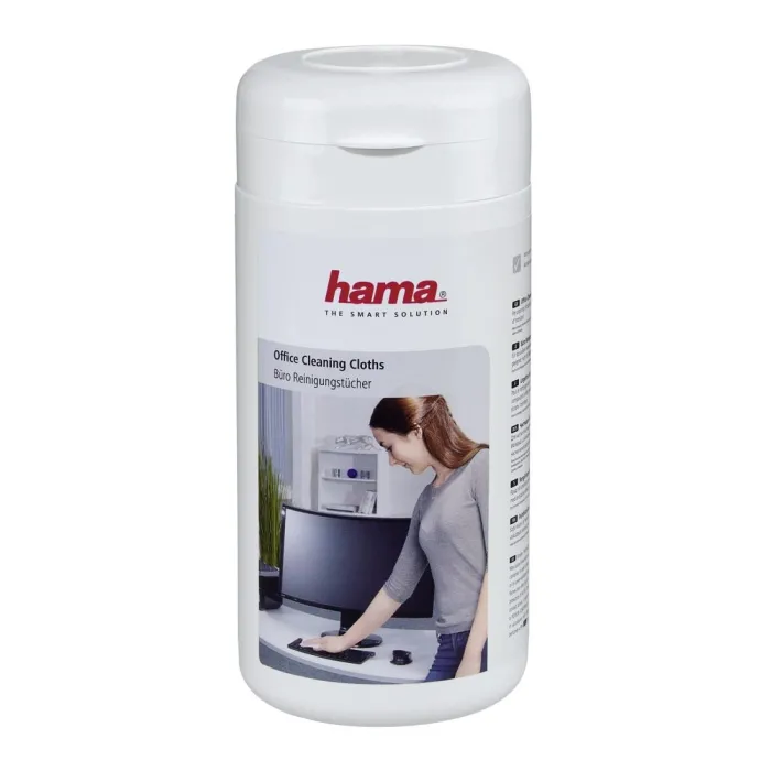 Σέτ καθαρισμού επιφανειών HAMA, 100 μαντηλάκια