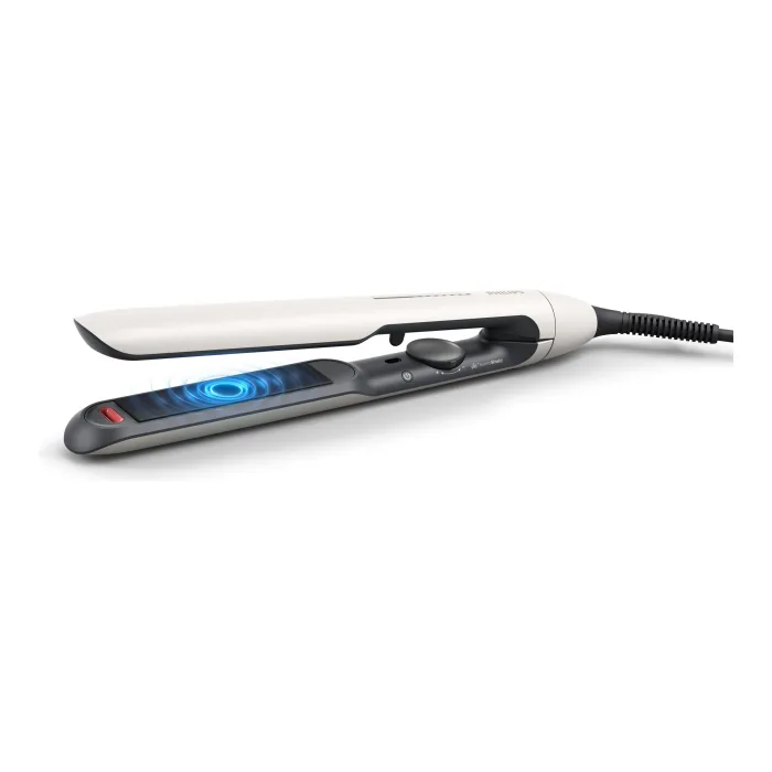 Ισιωτική μαλλιών Philips BHS515/00, 5000 Series, τεχνολογία ThermoShield, κεραμικές πλάκες με έλαιο argan, ιοντική φροντίδα, πλωτές πλάκες, 12 ρυθμίσεις θερμοκρασίας 120–230°C