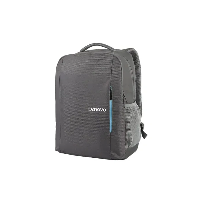 Σακίδιο πλάτης για φορητό υπολογιστή Lenovo B515, έως 15,6 ίντσες, γκρι, με υδροαπωθητικό και ανθεκτικό στα σκισίματα υλικό, θήκη γρήγορης πρόσβασης, 2 πλαϊνές τσέπες, αεριζόμενη πλάτη