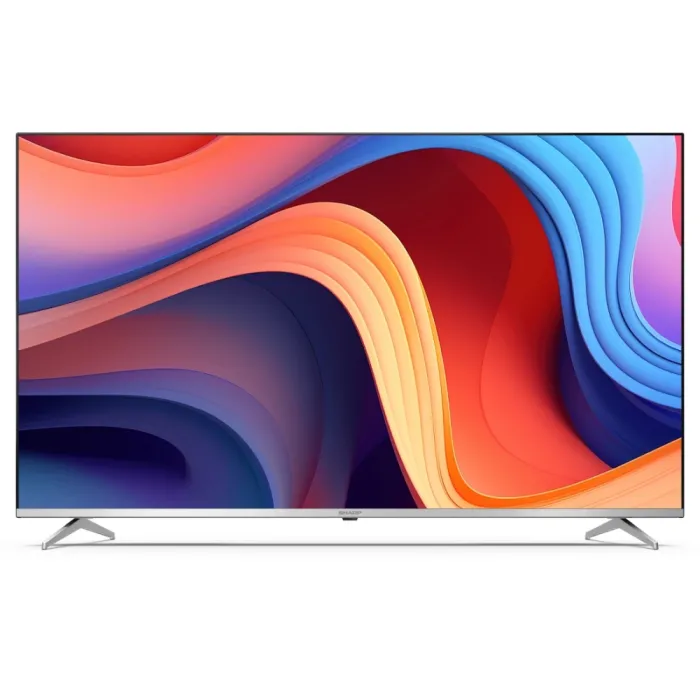 Телевизор, Sharp 55GP6260E, 55" QLED Google TV, 4K Ultra HD 3840x2160 Frameless, AQUOS, DVB-T/T2/C/S/S2, Active