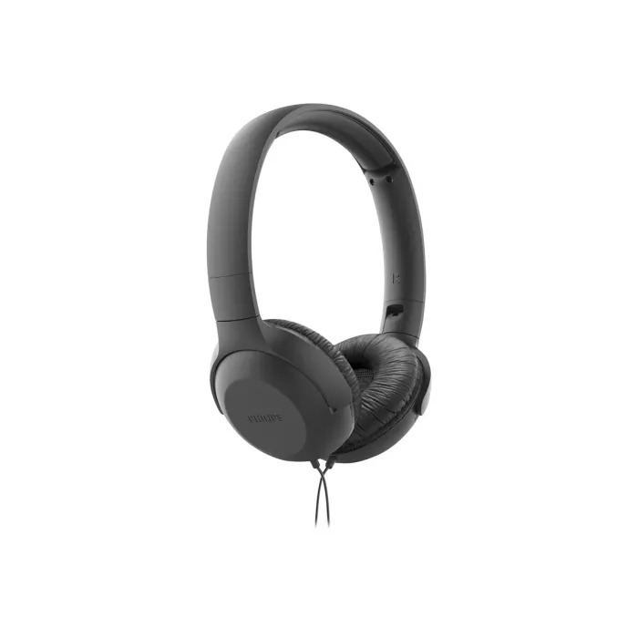 Ακουστικά με μικρόφωνο Philips TAUH201BK/00 – 32 mm, 3.5 mm, μαύρα