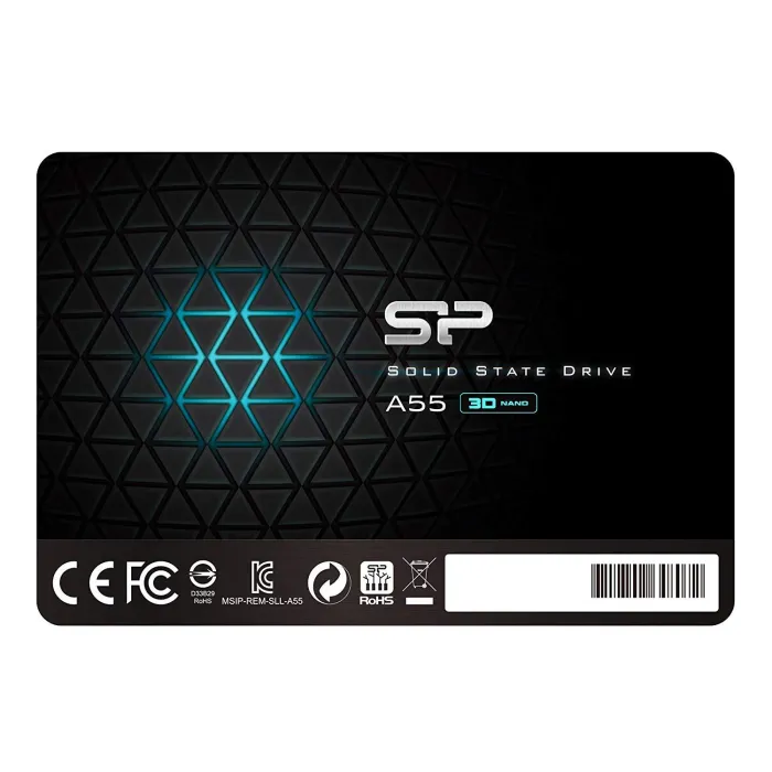 Δίσκος SSD SILICON POWER A55, 2.5", 1 TB, SATA3 3D NAND flash