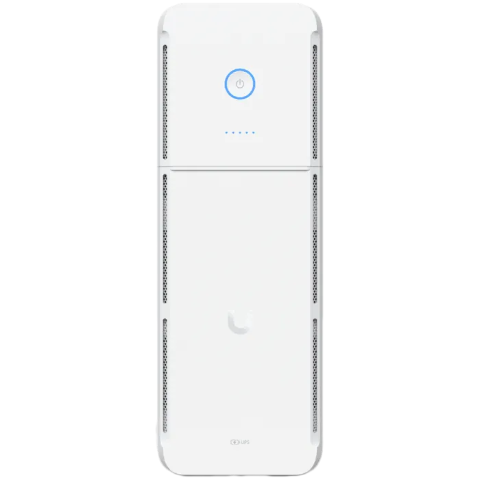 UPS Ubiquiti UniFi UPS Tower, 1000 VA / 600 W, 10 защитени изхода, 108 Wh, мрежово управление