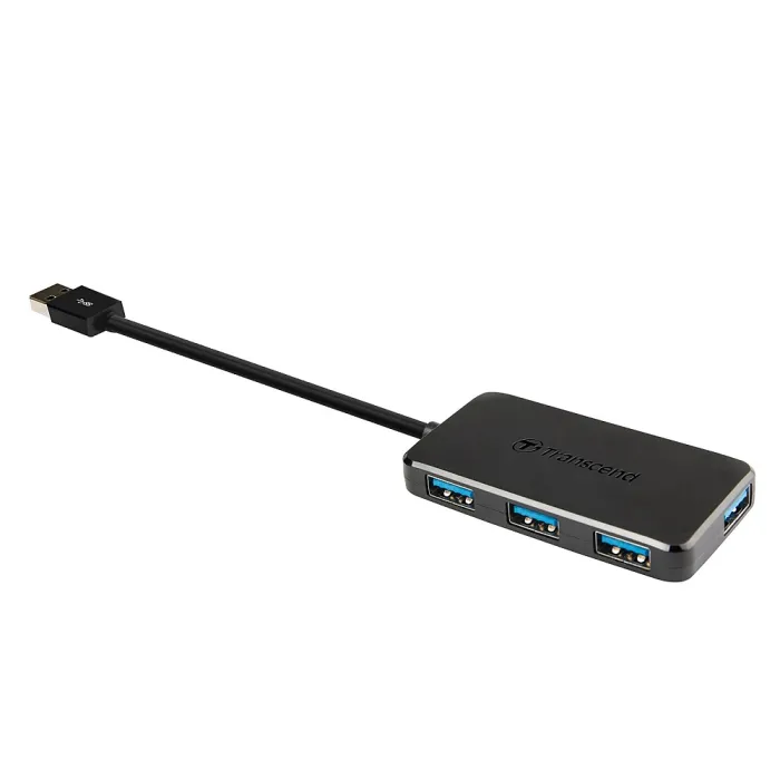 USB Hub,  Transcend 4 Θυρών, USB 3.1 Gen 1