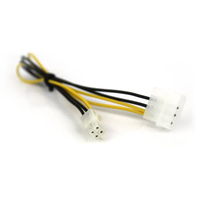 VCom Προσαρμογέας Adapter Molex Male to 4Pin P4 ATX - CE309-0.3m