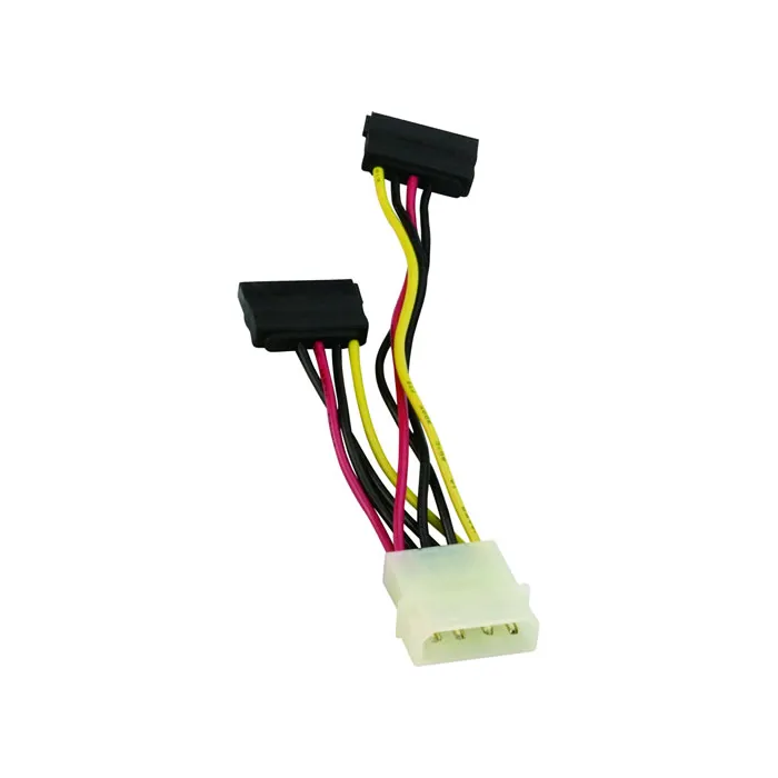 VCom Καλώδιο SATA Power 2x - CE352-0.15m
