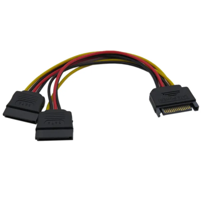 VCom splitter  SATA Power , 15-pin M / 2xFemale - CE360-0.15m