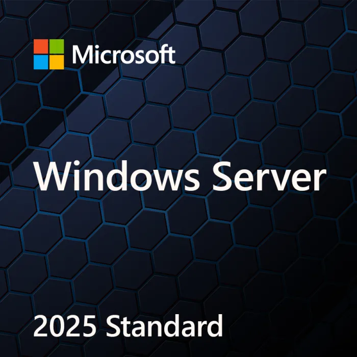 Windows Server 2025 Standard English 64Bit – DSP OEI 1pk, 2 Core, No Media/No Key, AddLic